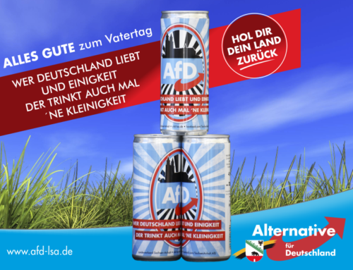 Sonderaktionen des AfD-Landesverbandes zum Herrentag