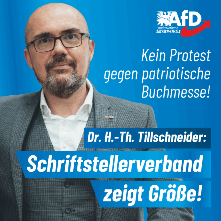 Tillschneider Schriftstellerverband Zeigt Gr e AfD Landesverband 