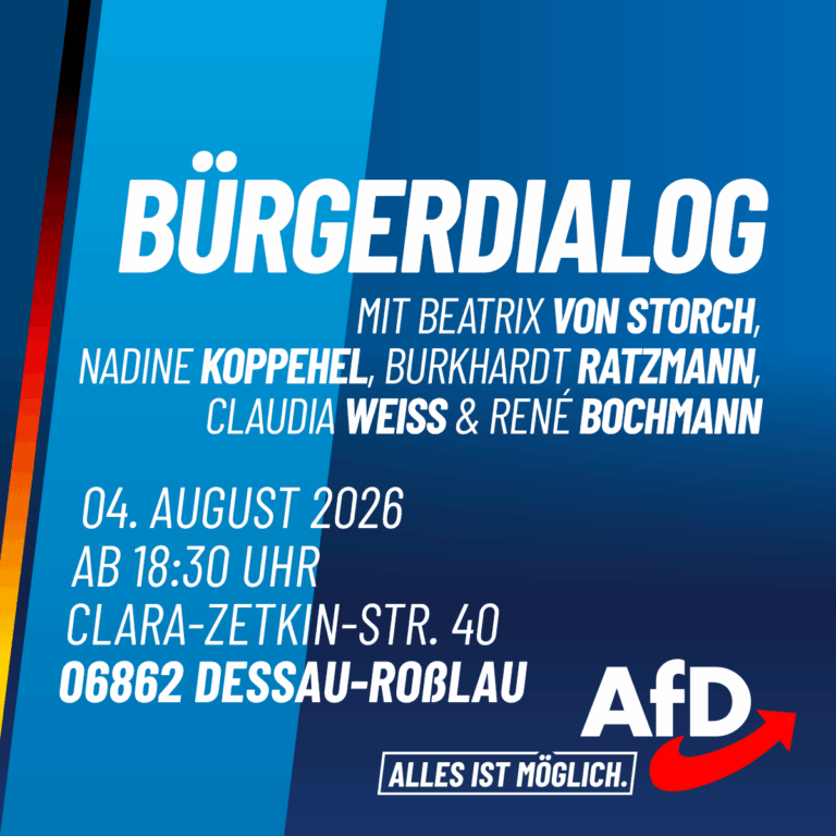 Bürgerdialog in Dessau-Roßlau