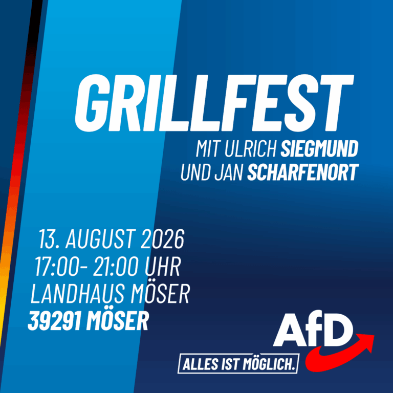 Grillfest in Möser